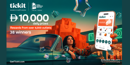Tickit DSF Golden Tickit Campaign in Collaboration with Dubai Shopping Festival (“DSF”) 2025–2026